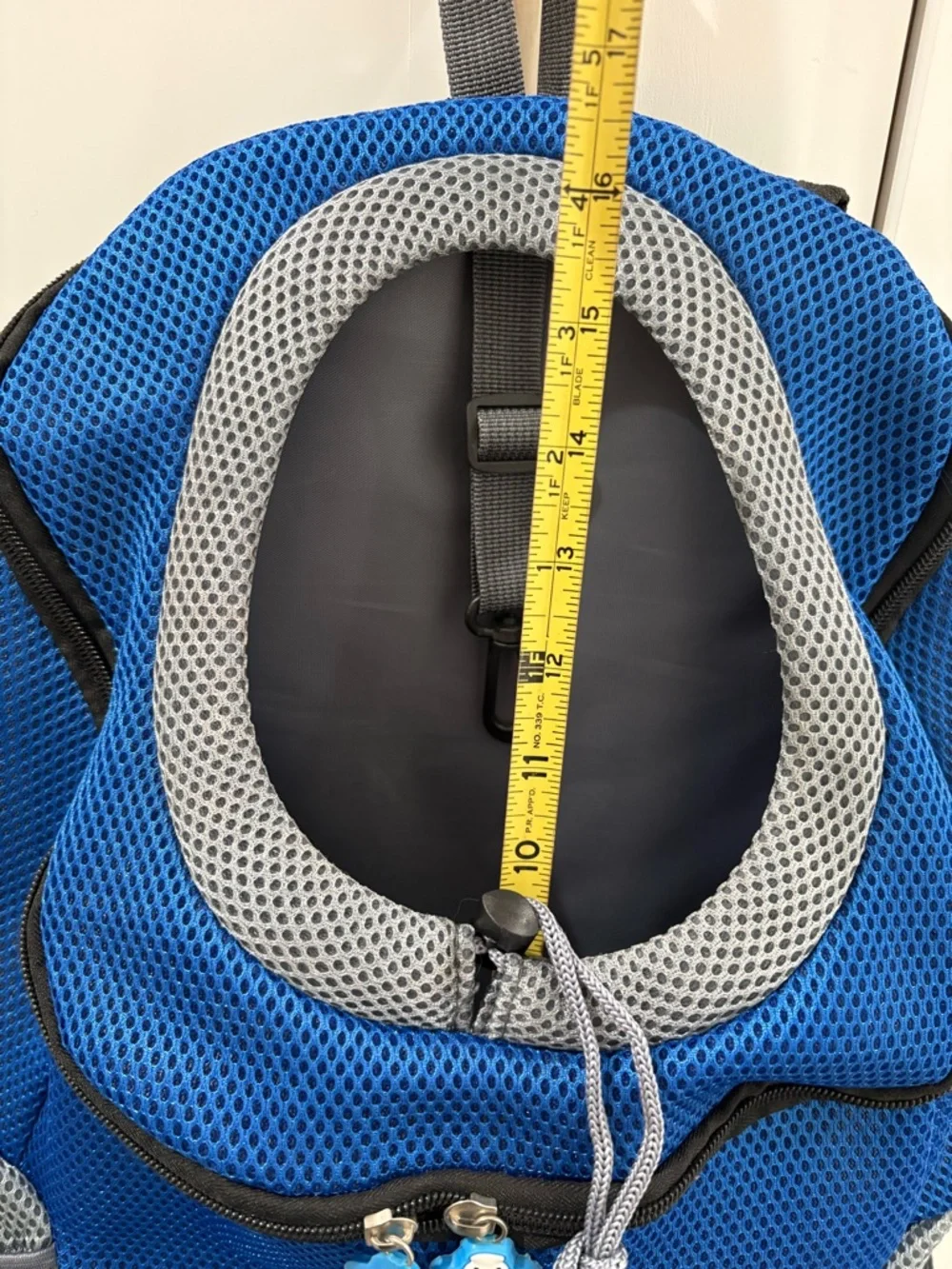 Blue Pet Carrier Backpack